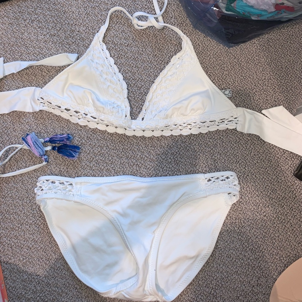 White BECCA bikini set
